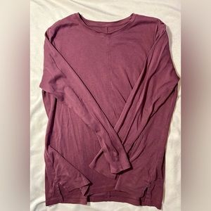 J Jill long sleeve T shirt high low tee. Large petite